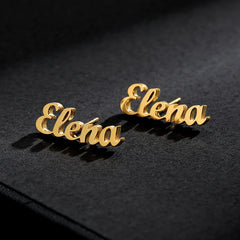 Custom Name Earrings