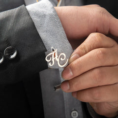 Custom Initials Cufflink