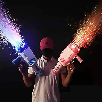 2021 Hot Kids Gatling Bubble Gun Toy